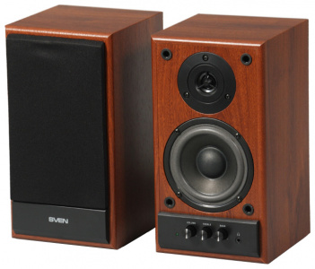���� ������ ������� SVEN SPS-702 2x20W, Walnut ��������-�������� ������������